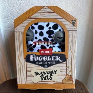 Fuggler Butt Ugly Pets 9” ANNOYED ALIEN Dalmatian Funny Ugly Monsters Plush Toy